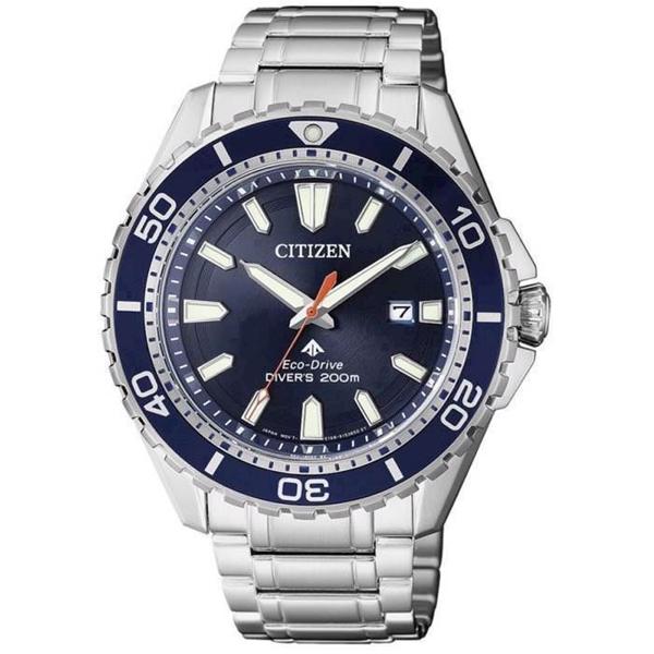 Image of Promaster Marine mat rustfri stål Eco-Drive Herre ur fra Citizen, BN0191-80L